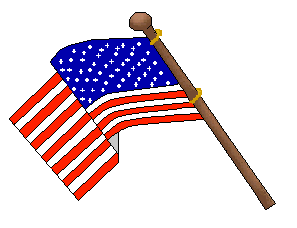 American flag united states flag clipart 3 clipartcow 2 - Clipartix