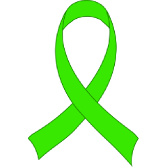 Lime Green Cancer Ribbon - ClipArt Best