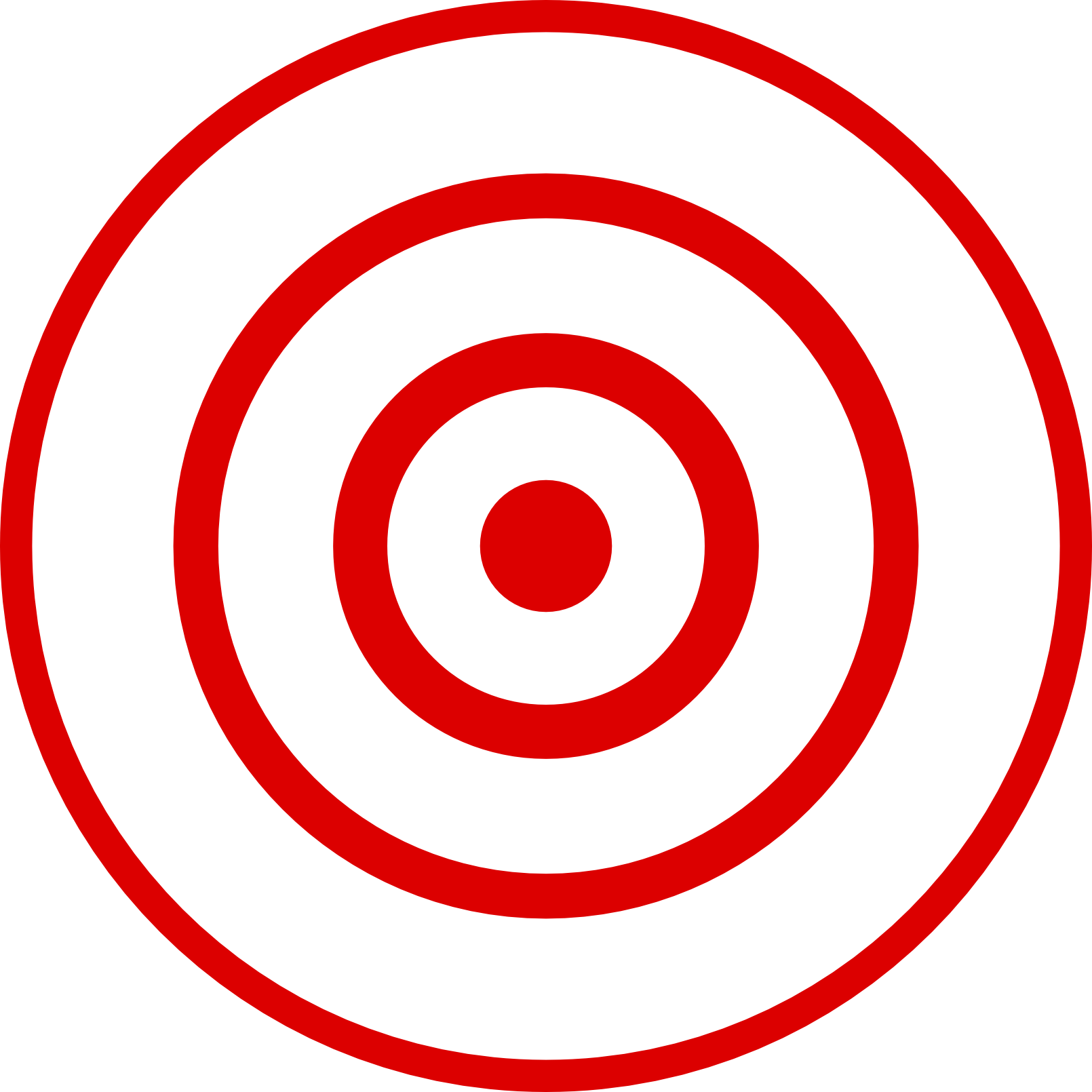 Free Bullseye Clipart Image - 14624, Target Clip Art ~ Free ...