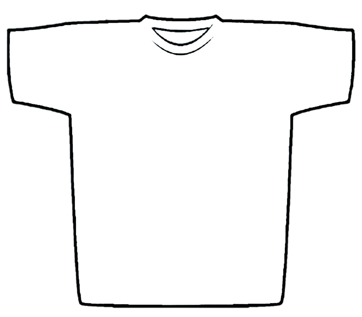 T Shirt Layout Clipart - Free to use Clip Art Resource
