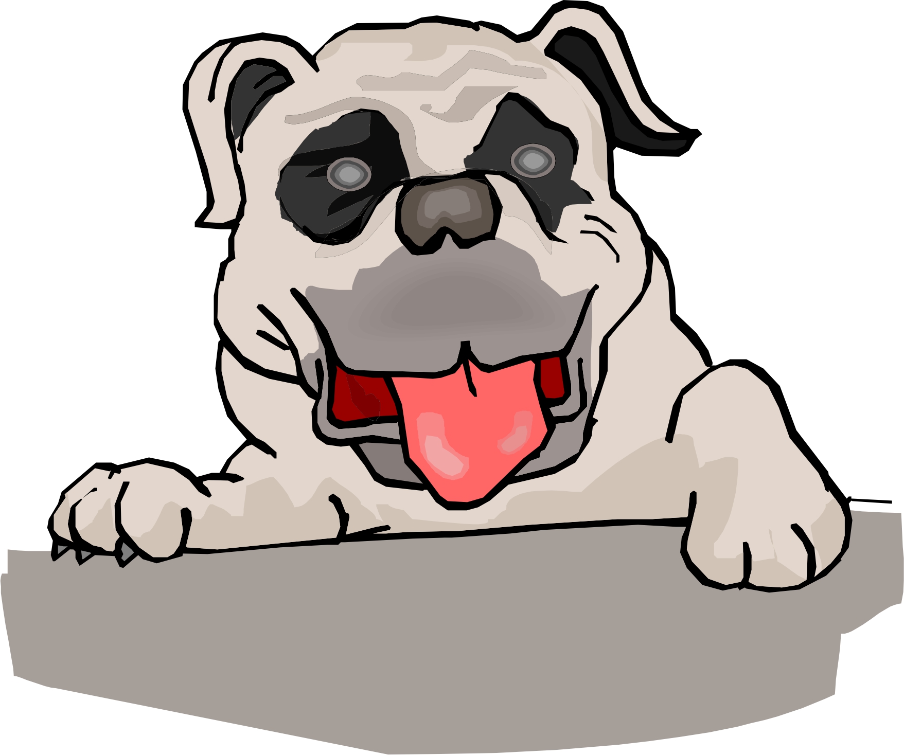 Cartoon Bulldog