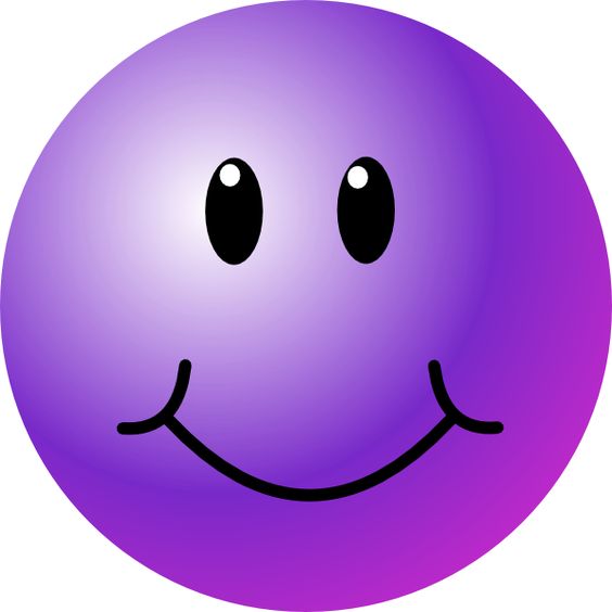 Smiley faces, Purple things and Clip art