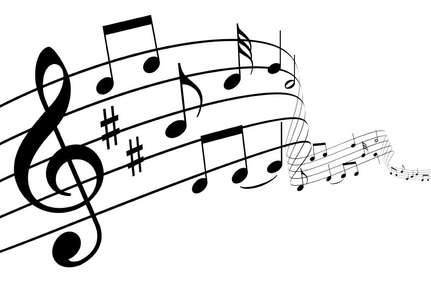 clip art floating music notes - photo #16