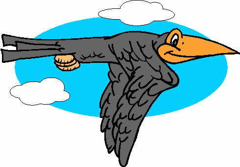 Clip Art Flying By Year Clipart