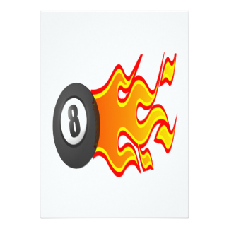 8 Ball Fire Gifts on Zazzle