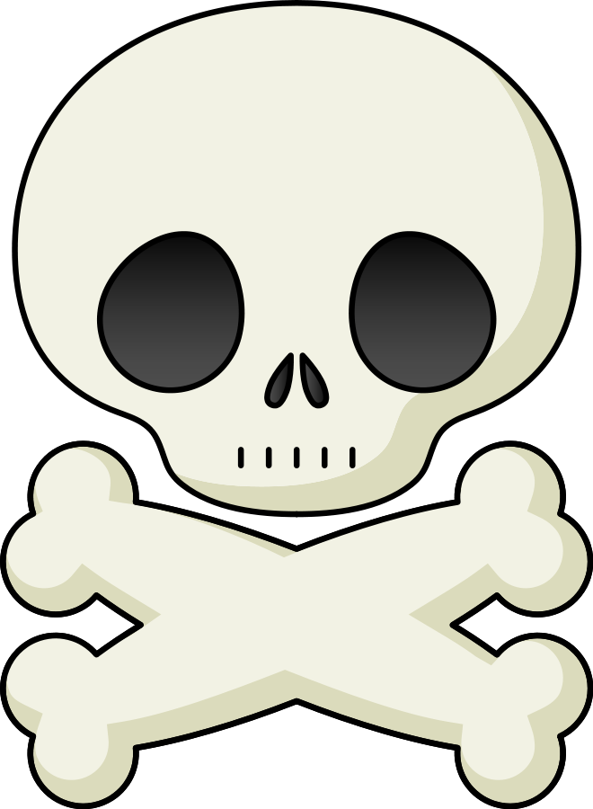 Animated skull clipart clipartbold - Clipartix