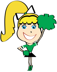 Free Cheerleader Clipart Pictures - Clipartix