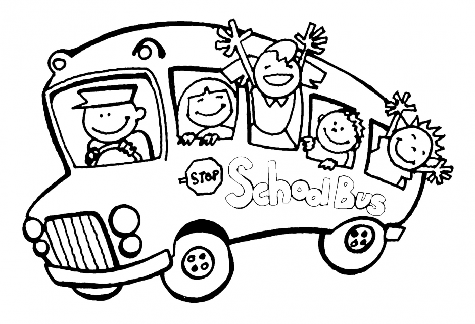 Welcome back to school bus clipart