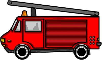 Fire truck clipart images