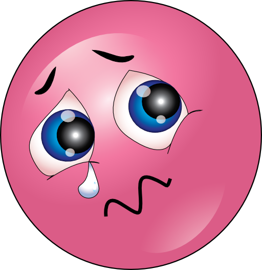 Crying Smiley-face Clipart