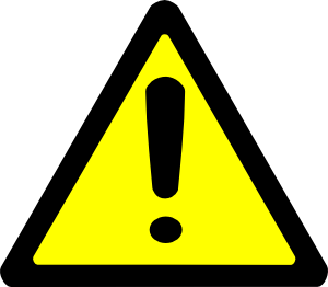 Caution Symbol Clipart
