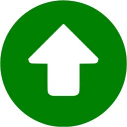 Green up circular icon - Free green arrow icons