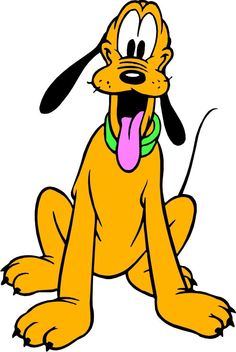 Pluto dog clipart