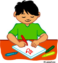 362 views Child drawing clip art