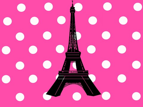 Pink Eiffel Tower Wallpaper - ClipArt Best