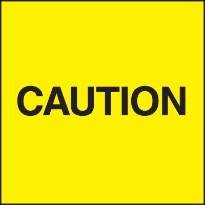 Standard A-Frame Caution Signs from Seton.com, Stock items ship ...
