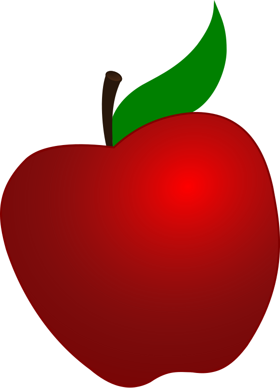 Apple clipart black and white fruit clipart - dbclipart.com