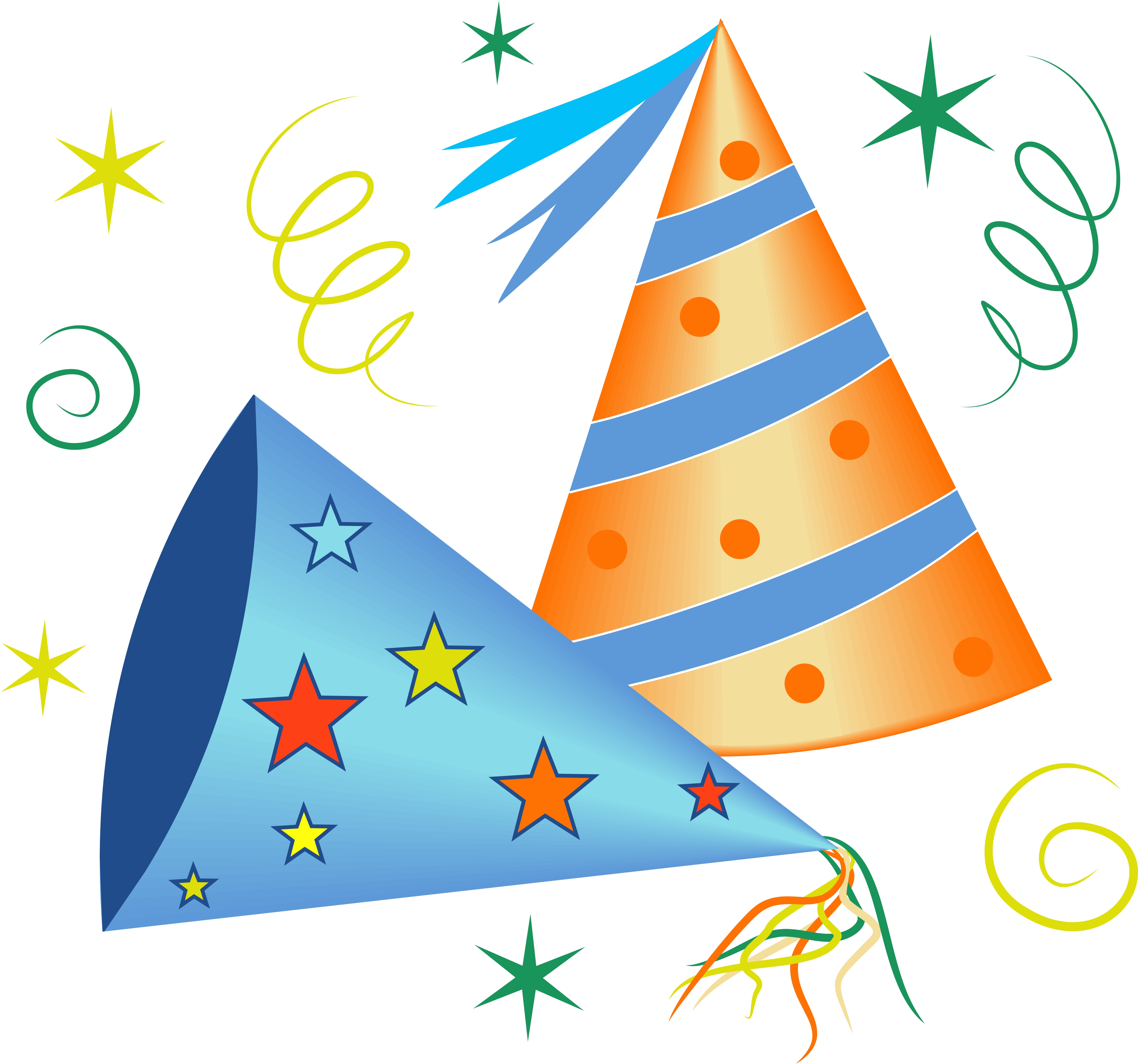Birthday party hat clipart