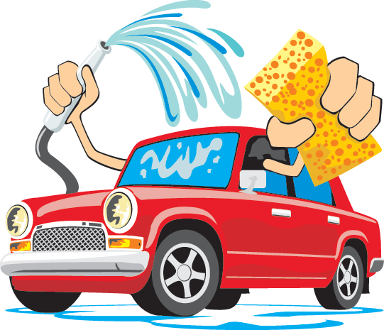 Cartoon Car Wash Clipart