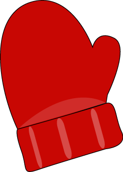 The mitten clip art