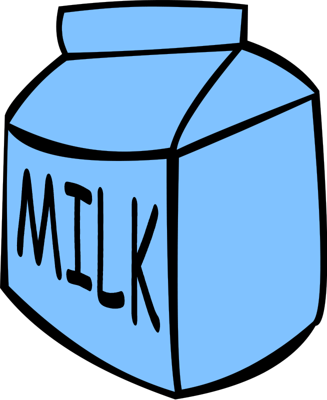 Pouring Milk Carton Clipart