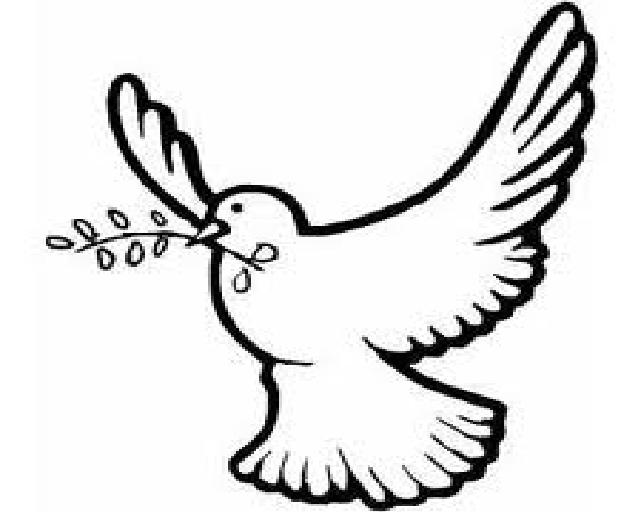 Holy Spirit Dove Drawing - Free Clipart Images