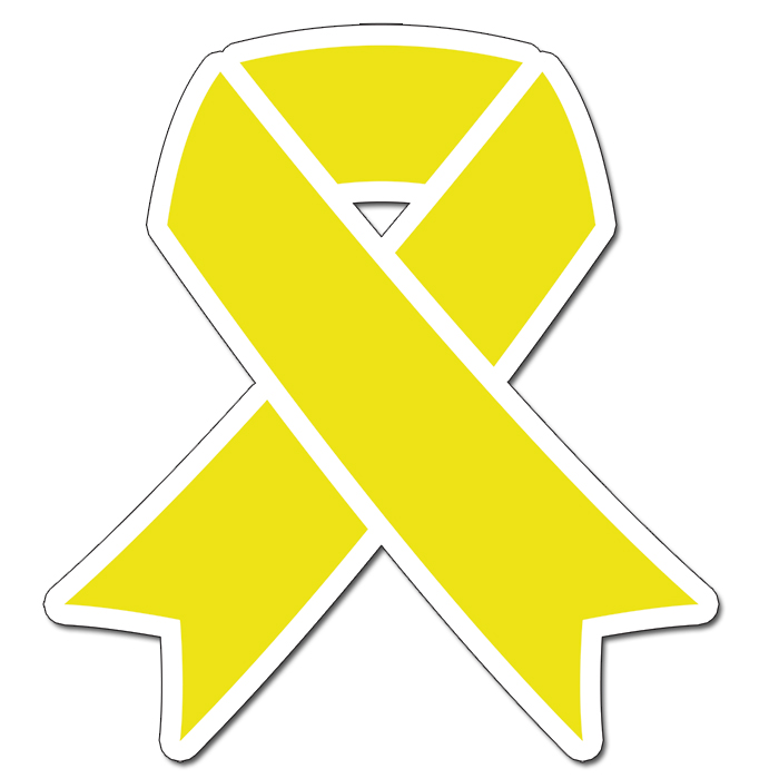 cancer awareness supplies party supplies - yellow ribbon