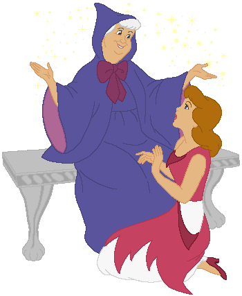 Disney fairy godmother clipart