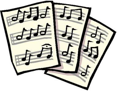 Music clipart for teachers