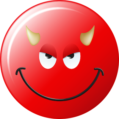 Devil Smiley Face - Mister Smiley Face - Mister Smiley Face