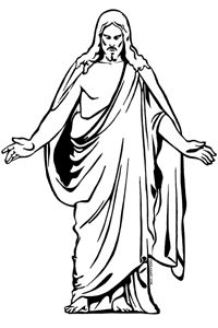 Christ, Clipart black and white and Clip art