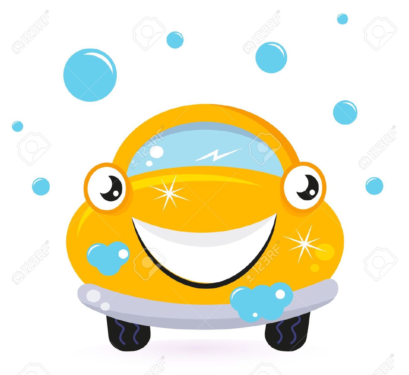 free car wash clipart black and white - photo #26
