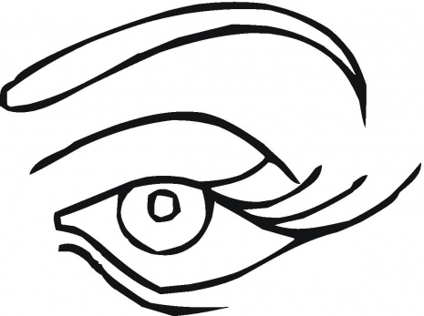 Simple Outlines Cartoon Ball Eyes - ClipArt Best
