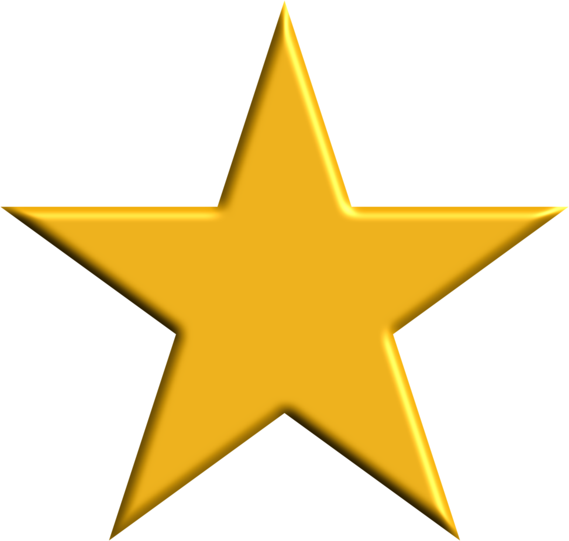 Gold Star Transparent - ClipArt Best