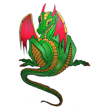 Dragon Clipart Shamrock - Free Clipart Images