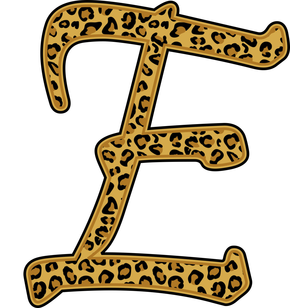 Animal Print Letters Printable ClipArt Best Animal Print Letters Printable ClipArt Best