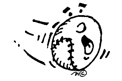 flying baseball character - Clip Art Gallery