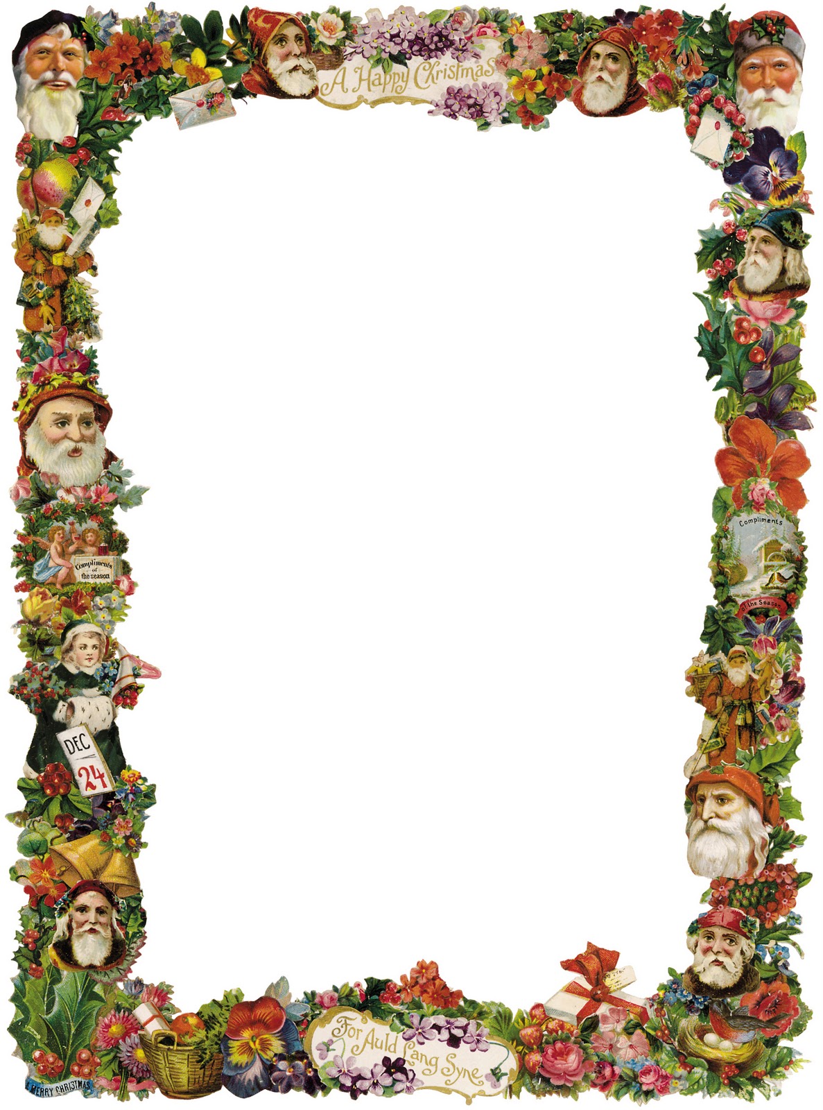 clipart christmas picture frames - photo #21