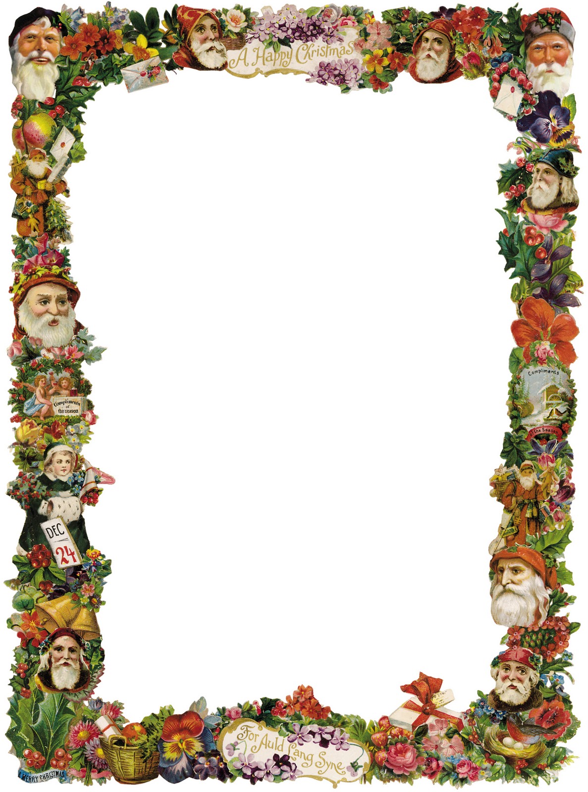 christmas frame clipart - photo #36