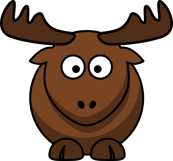 Cartoon Elk clip art - vector clip art online, royalty free ...
