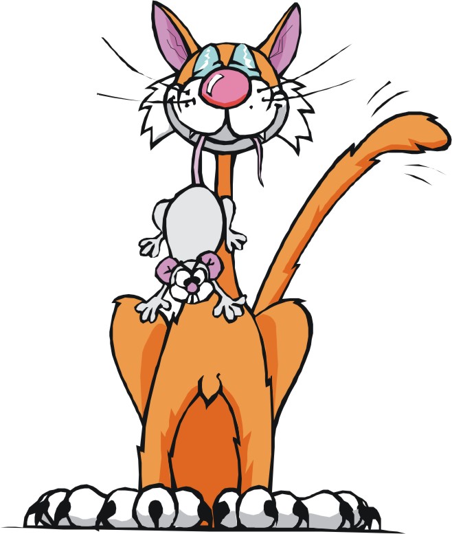cat and mouse clip art free - photo #7