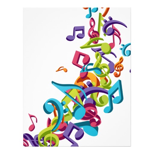 Music Notes Flyers, Music Notes Flyer Templates and Printing