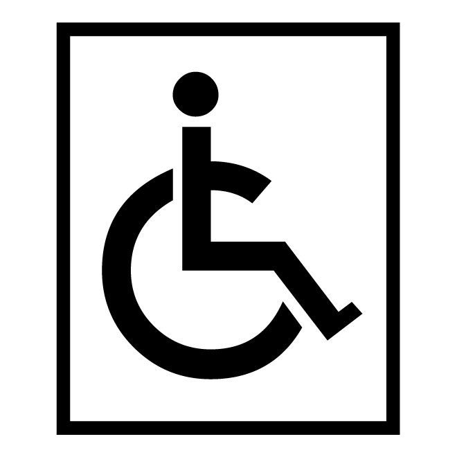 WHEELCHAIR ACCESSIBLE VECTOR SIGN - Download at Vectorportal