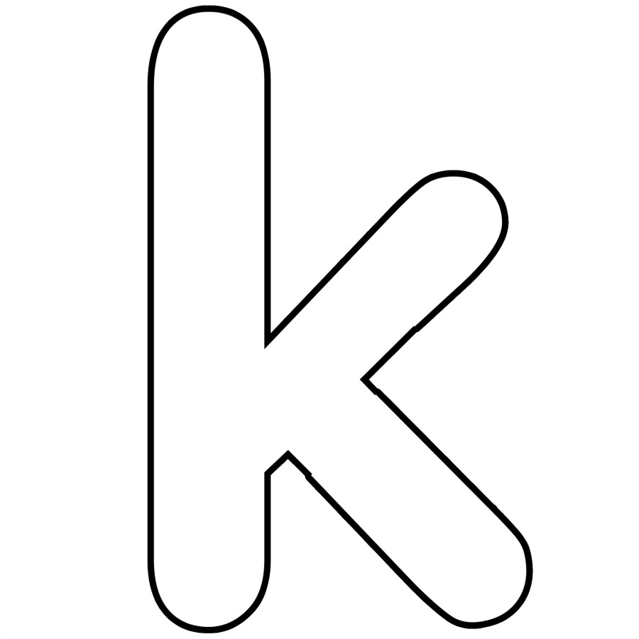 Lower Case Alphabet Letter k Template and K Song | Kiboomu Kids Songs