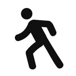 Person walking vector icon | Free People icons