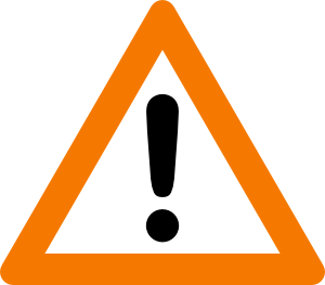 Warning Yield Sign clip art Free Vector