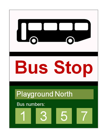 Bus Stop Role Play Sign | Free EYFS / KS1 Resources for Teachers