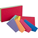 Amazon.com : Oxford Index Cards, Assorted Colors, 5" x 8", Ruled ...
