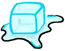 Ice cube melting clipart - ClipartFox