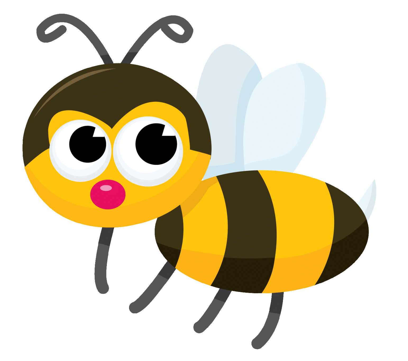 Cartoon Bumble Bee Template Clipart - Free to use Clip Art Resource